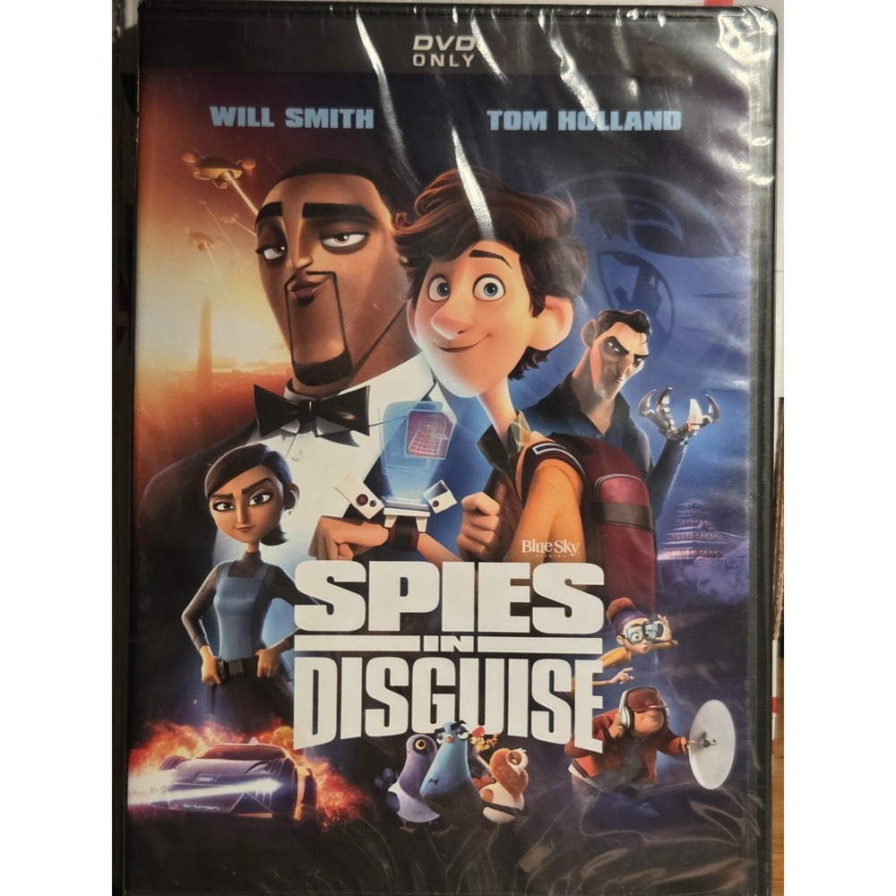 Spies in Disguise (DVD Only, 2019) Will Smith, Tom Holland Blue Sky‎